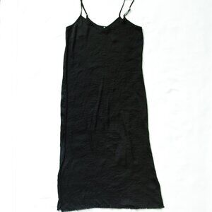 NWT aerie Satin Midi Slip Dress